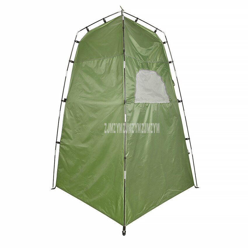Cheap Goat Tents 120*195cm Portable Privacy Toilet Bath Shower Tent 210T Polyester Outdoor Camping Dressing Room Photography Tent Manual Install Tents 